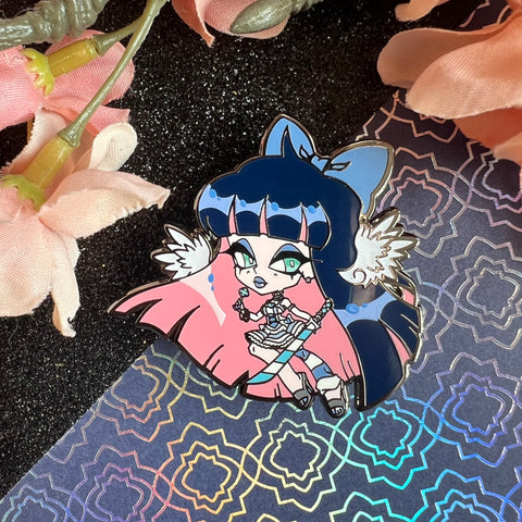 Stocking Anarchy Enamel Pin