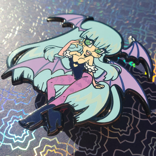 Morrigan Enamel Pin