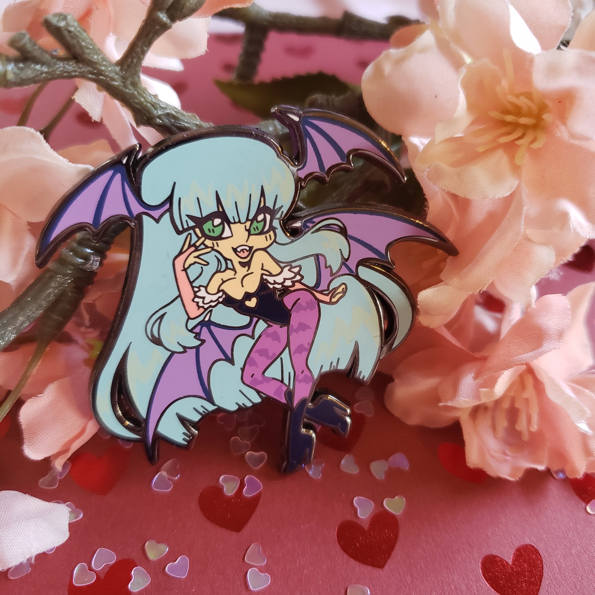 Morrigan Enamel Pin