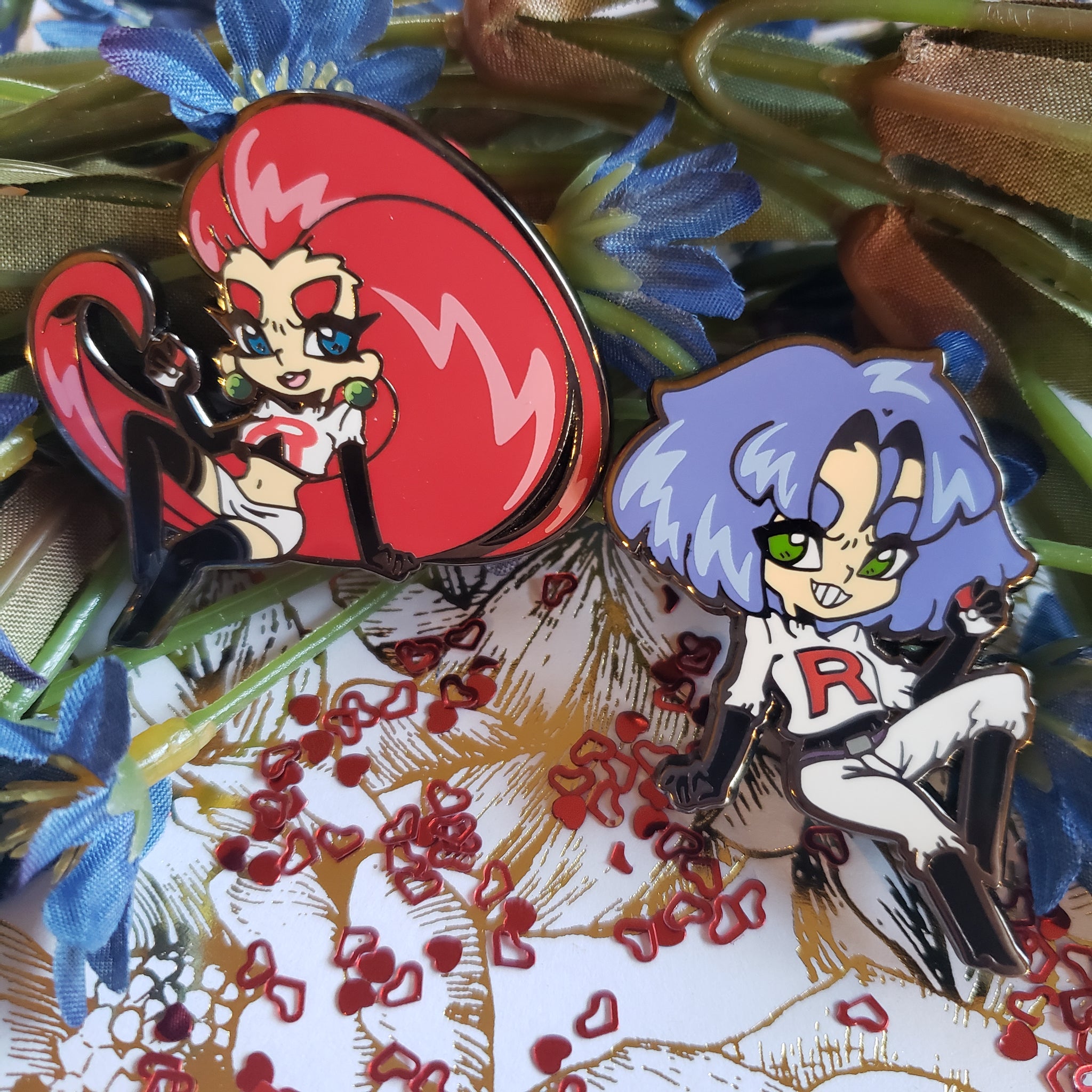 Team Rocket Jessie Enamel Pin